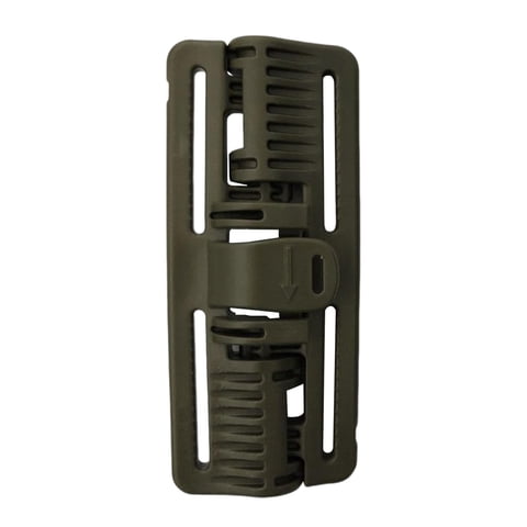 Ioensy - Chaleco Deslizante De Hebilla De Liberación Rápida Para Correa De Mochila De Caza Accesorios De Cinturón Verde Largo