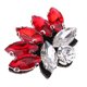 thumbnail image 3 of apliques de perlas de cristal rhinestone buttterfly apliques para la costura de ropa de color rojo, 3 of 5