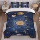 thumbnail image 1 of Starry Sky Map Themed Bedding Set Duvet Cover and Pillowcase Set, 1 of 1