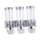 thumbnail image 2 of Dispensador de cereales, bote triple, refrigerio en grano de café, lata sellada, dispensador de alimentos secos, dispensador de dulces para el hogar,, 2 of 5