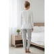 thumbnail image 4 of Pijama Micropolar Mujer Hello Kitty beige S, 4 of 8