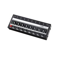 Bothyi - Amplificador De Auriculares De 8 Vías Divisor De Auriculares Multicanal Para Estudio De Escenario