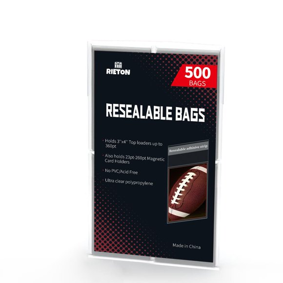 Fundas para cartas Rieton 500 uds reutilizables de polipropileno
