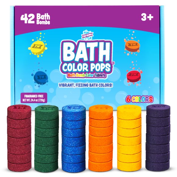 Bombas de Baño Tub Works 42 Unidades Tabletas Color Pops