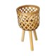 thumbnail image 1 of Soporte De Maceta Tejido A Mano Para El Hogar, Oficina, Sala De Estar, Pequeño, 1 of 5