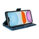 thumbnail image 2 of Carcasa FOXDOCK iPhone 13 Pro Max de cuero PU, diseño acolchado clásico, protección contra caídas y rayones, 2 of 5