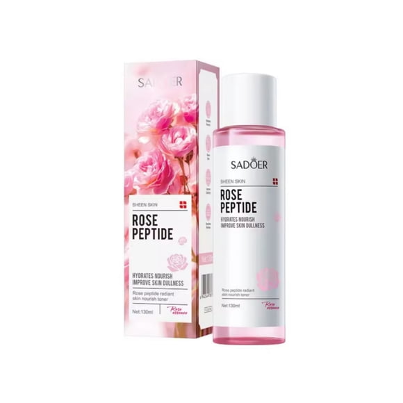 Tonico Facial Hidratante Iluminador Rosas Peptidos130ml