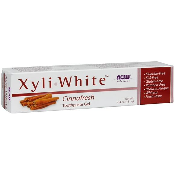 Pasta de dientes en gel NOW Foods Solutions Xyliwhite Cinnafresh 180 ml