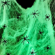 thumbnail image 2 of Telaraña Decorativa con Araña 20gr Halloween Verde, 2 of 3