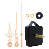 Bothyi - Mecanismo De Movimiento De Reloj De Cuarzo De Pared Diy, Piezas De Repuesto, Flor Dorada