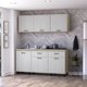 thumbnail image 1 of Kit Cocina Mueble Inferior C/Lav + Mueble Superior Rovere Niebla, 1 of 6