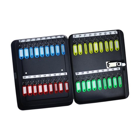 Ioensy - Caja De Seguridad Para Guardar Llaves Con Código, Armario Para Llaves, Montaje En Pared, Universal, Profesional