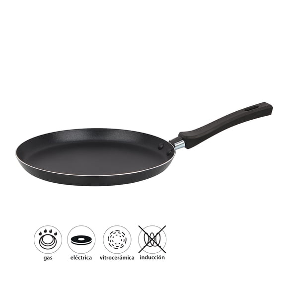Sartén Panquequera Aluminio Antiadherente 24 cm 1 pieza, 1 Un