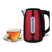 Hervidor Eléctrica De Acero Inoxidable 1.7L Aiwa Aw-Jd1402R