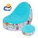 thumbnail image 1 of Sofá Tumbona Silla Inflable Reposa Pies Puff X L + Inflador Color Celeste - 212090, 1 of 3