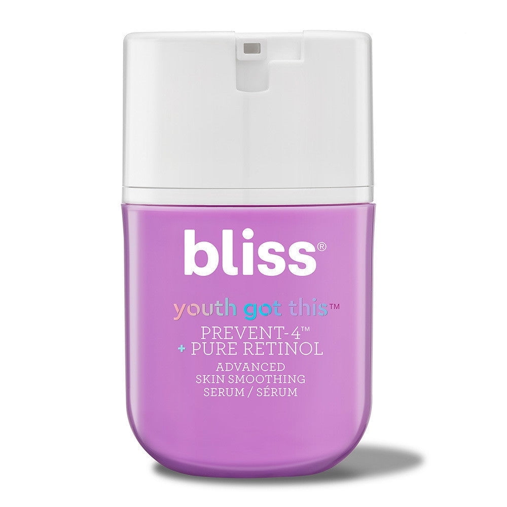 Bliss Youth Tiene Este Suero De Retinol Suavizante De La Piel Con Aminoácidos, Péptidos, Escualano, Antioxidantes, 0,67 Fl Oz.