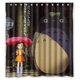 thumbnail image 1 of Cortina de ducha Tonari No Totoro, juego de cortina de baño con ganchos, tamaño 66 x 72 pulgadas, 1 of 3