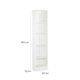 thumbnail image 2 of Librero Moscu 4 Repisas Blanco 40 X180 Cm, 2 of 5