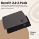 thumbnail image 3 of Bandas para la Cabeza Gymwrap Bandi+ 2.0 Doble Capa Paquete de 2, 3 of 8
