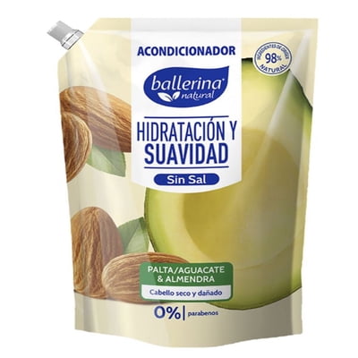 Acondic.Palta Aguacate&Almendra.Recar 750Ml Ballerina