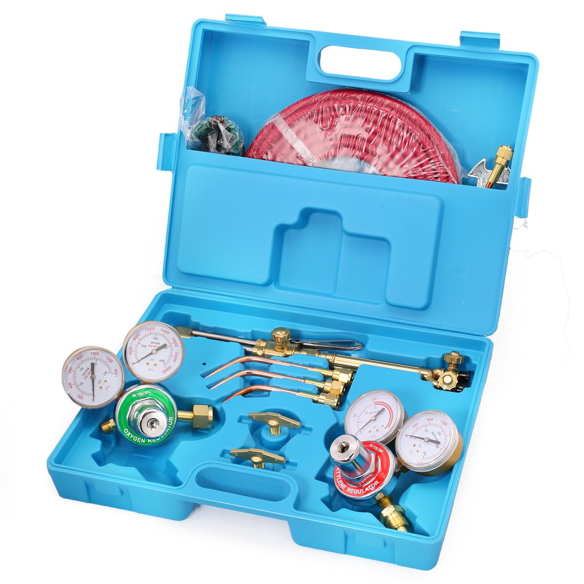 Kit De Soldadura Stark Usa Oxigeno-acetileno Portátil Con Estuche
