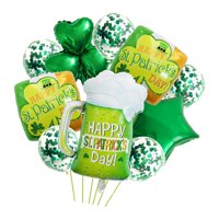 Bothyi - 11 Piezas De Decoraciones De Globos Del Día De San Patricio Para Desfile De Carnaval Festivo