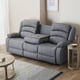 thumbnail image 2 of Sofá 3 Cuerpos Reclinable Eléctrico Moderno Gris New Praga 8041sffgrpw, 2 of 13