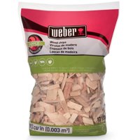 Astillas De Madera Weber De Manzana 900G Para Ahumar Y Barbacoa