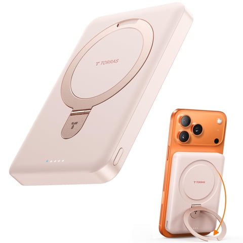 Cargador Portátil Power Bank Torras Easygo De 10000 Mah, Oro Rosa