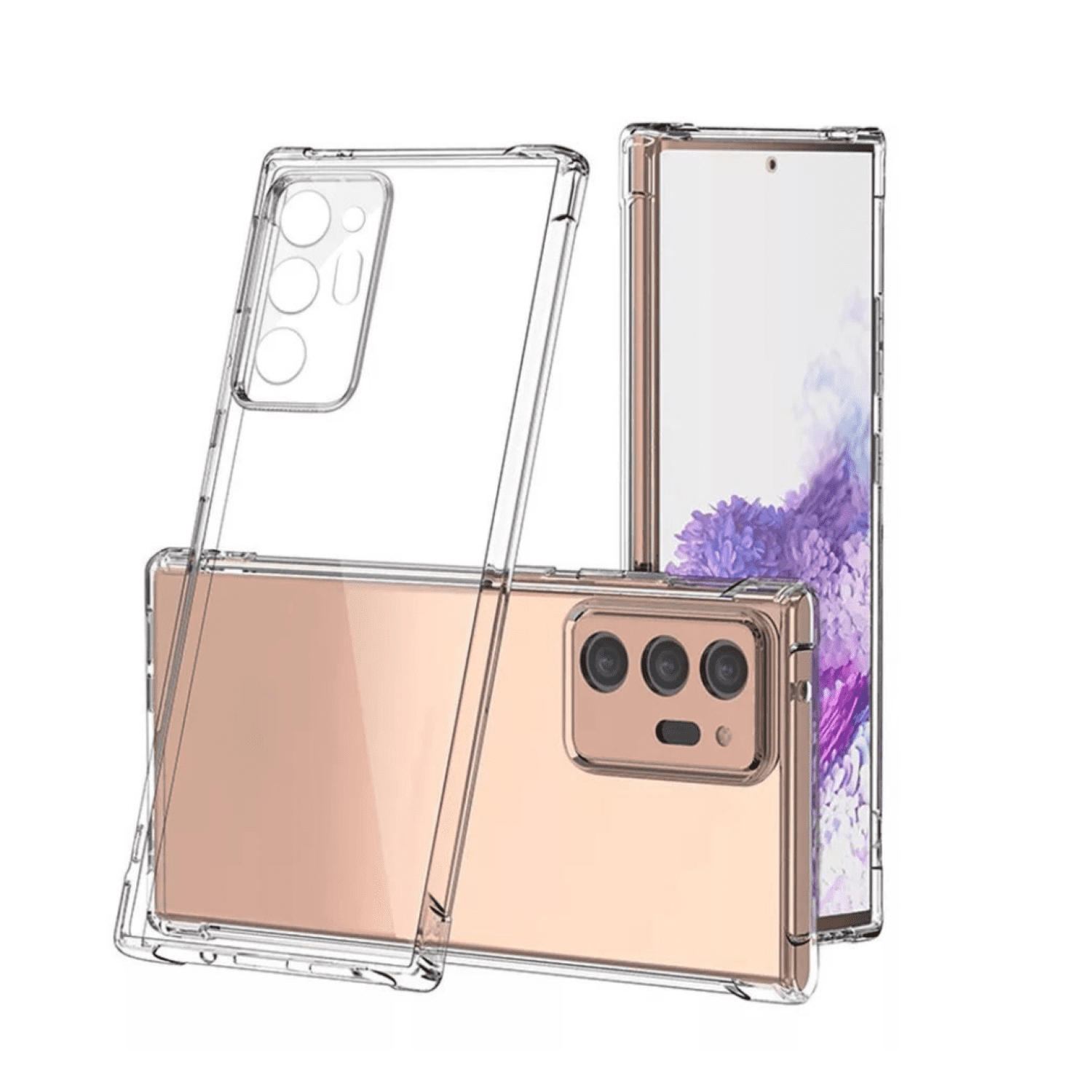 Mar Cases - Carcasa Transparente Para Samsung Note 20 Ultra Silicona