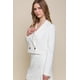 thumbnail image 3 of Blazer CCwholesalesclothings Crop Con Botones Blanco, 3 of 5