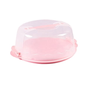 Bothyi - Portador De Pasteles De 8 ""Con Bandeja Plegable Para Servir Con Asa Para Platos De Galletas De Cocina De 8 Pulgadas