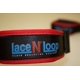 thumbnail image 3 of Correas Lace N Loop para guantes de boxeo con cordones, rojo y negro, par, 3 of 9