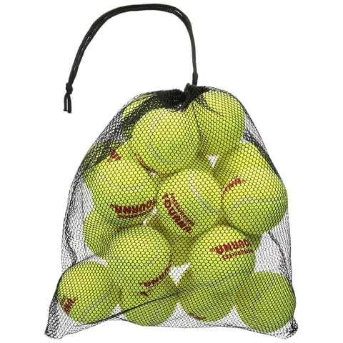 Bolsa De Transporte Tourna Mesh Para Pelotas De Tenis, 18 Pelotas
