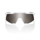 thumbnail image 2 of Gafas de Sol para Ciclismo 100% SPEEDCRAFT Blanco Mate con Lentes Plateadas, 2 of 3