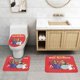 thumbnail image 2 of Juego de 3 Alfombras de Baño Coral Fleece Los Archies, 2 of 6