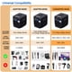 thumbnail image 5 of Adaptador de viaje WAUDM convertidor de voltaje 230V a 120V, 5 of 7