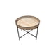 thumbnail image 1 of Mesa De Centro Auxiliar Madera Malla Decoración 62x50cm, 1 of 2