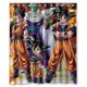 thumbnail image 1 of Cortina de ducha de Dragon Ball, juego de cortina de baño con ganchos, tamaño 60 x 72 pulgadas, 1 of 3