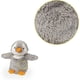 thumbnail image 3 of Un peluche apto para microondas calienta un pingüino gris con calor, 3 of 4