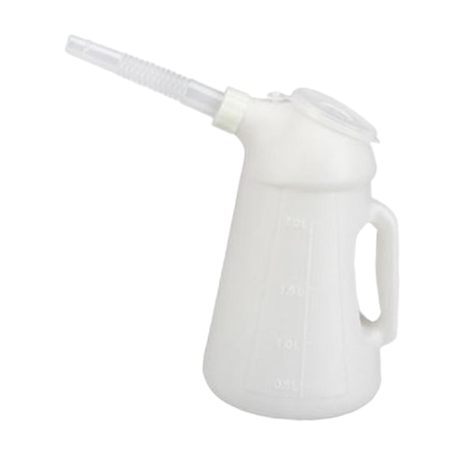 Ioensy - Jarra De Aceite Con Pico, Jarra Medidora De Aceite, Dispensador De Aceite De Motor A Prueba De Fugas, 2L