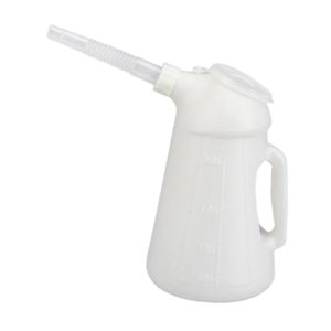 Ioensy - Jarra De Aceite Con Pico, Jarra Medidora De Aceite, Dispensador De Aceite De Motor A Prueba De Fugas, 2L