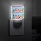 thumbnail image 4 of Aventura con los Choopies Luz nocturna LED con sensor de anochecer a amanecer para dormitorio, baño, pasillo, escaleras - Lámpara LED nocturna de enchufe, 0.5W - 1 pieza, 4 of 6