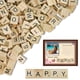 thumbnail image 1 of Fichas De Letras De Madera 400 Piezas Para Manualidades Y Bricolaje, 1 of 7