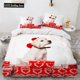 thumbnail image 1 of v442 Bed Sheets Twin Sze Bedding Sets Kids Winter Duvet Cover Sets Cartoon Dog Bed Set Full Size Boys Beddings / Pcs Bedclothes No Sheet Set 3-Piece Bedding Set (1 Duvet Cover + 2 Pillow Shams) Bed Sh, 1 of 5