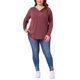 thumbnail image 2 of Agnes Orinda Conjuntos de Halloween Blusas Túnica de Talla Grande para Mujeres Camisa de Manga Larga con Cuello en V y Botones para Otoño Blusa Suelta 2X Burdeos, 2 of 6