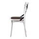 thumbnail image 2 of [Set of 2] Rustic Farmhouse Dining Chairs with Metal X-Back, Solid Wood Frame, Vintage Kitchen Side Chairs, 2 of 3