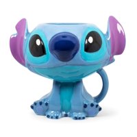 Taza De Café Disney Lilo & Stitch De Cerámica Esculpida En 3D, 450 Ml