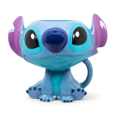 Taza De Café Disney Lilo & Stitch De Cerámica Esculpida En 3D, 450 Ml