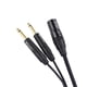 thumbnail image 4 of Cable divisor dual 1/4 a XLR de Cable Matters – 101 cm, 4 of 7